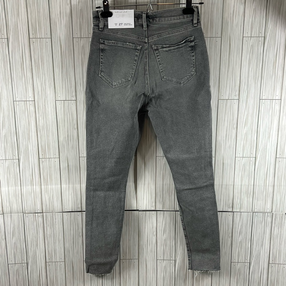 Loft Skinny Ankle High Waist Jeans - Picture 2 of 5